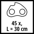 Miniatyrbild 2 av 3: 4500192 Spare chain for chainsaw (4500192)