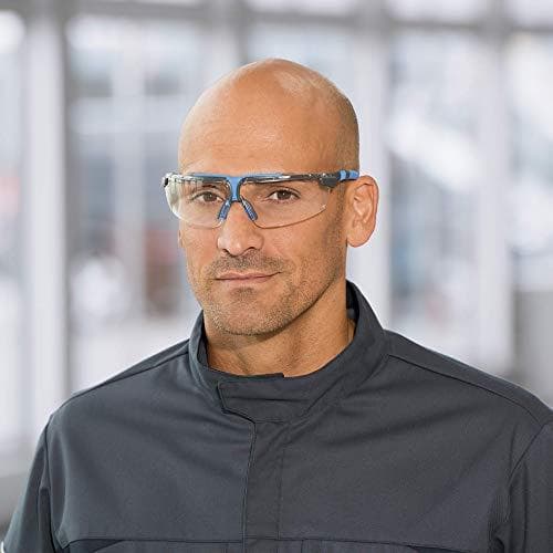 uvex sikkerhedsbriller i-3 sort/blå (9190839)