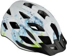 FISCHER "Urban Flower" bicycle helmet, size: S/M inner shell made of high-strength EPS, adjustable, illuminated - 1 piece (86725)