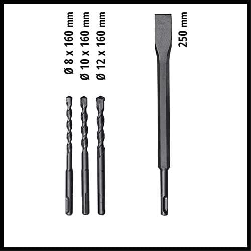Einhell TC-RH 620 4F Kit SDS-Plus borrhammare 240 V 620 W inkl. fodral (4257992)