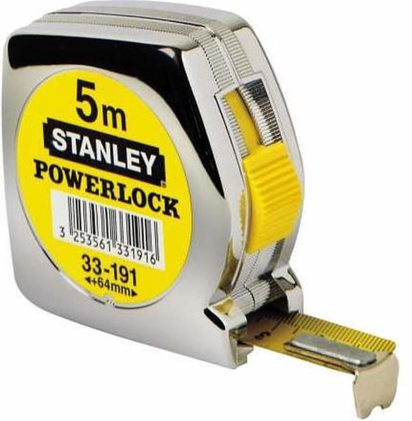 STANLEY Måttband Powerlock - 5 m - 19 mm