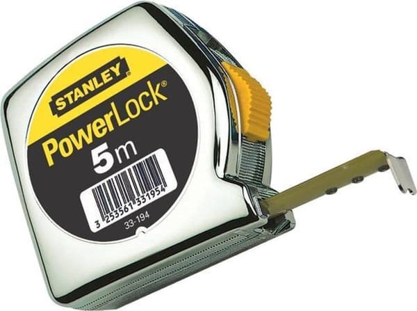 STANLEY Måttband Powerlock - 5 m - 19 mm
