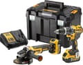 Pikkukuva 2 / 3: DeWalt DCK2080P2T akkusarja | DCD796 akkuporakone + DCG405 akkukulmahiomakone | 18v 5.0Ah Li-ion