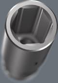Miniatyrbild 6 av 10: Wera 05004559001 Hylsnyckelinsats 19 mm 1 st 1/2