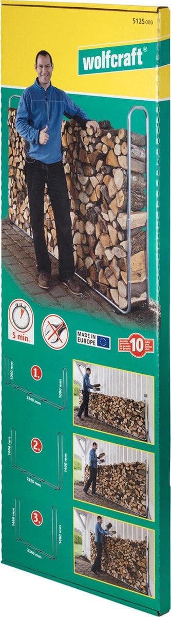 wolfcraft Vedstaplingshjälp modulär XXL 5125000