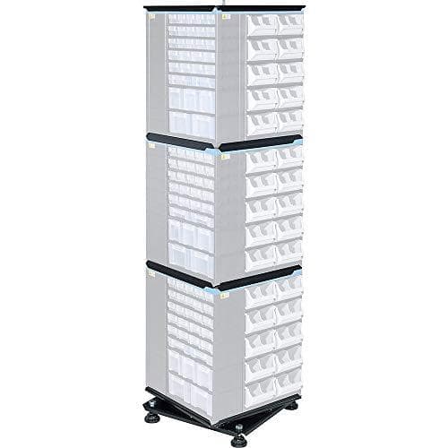 Allit 464665 Pyörivä jalusta VarioPlus Pro R 171 (L x K x S) 445 x 1710 x 445 mm Musta 1 kpl pakkaus (464665)
