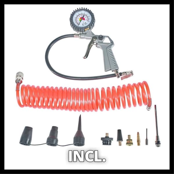 Einhell TC-AC 190/6/8 OR Set Pneumatisk kompressor 6 l 8 bar