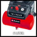 Miniatyrbild 5 av 9: Einhell TC-AC 190/6/8 OR Set Pneumatisk kompressor 6 l 8 bar