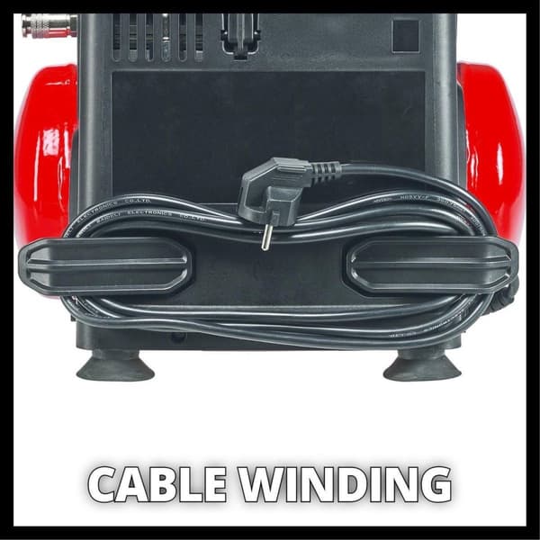 Einhell TC-AC 190/6/8 OR Set Pneumatisk kompressor 6 l 8 bar