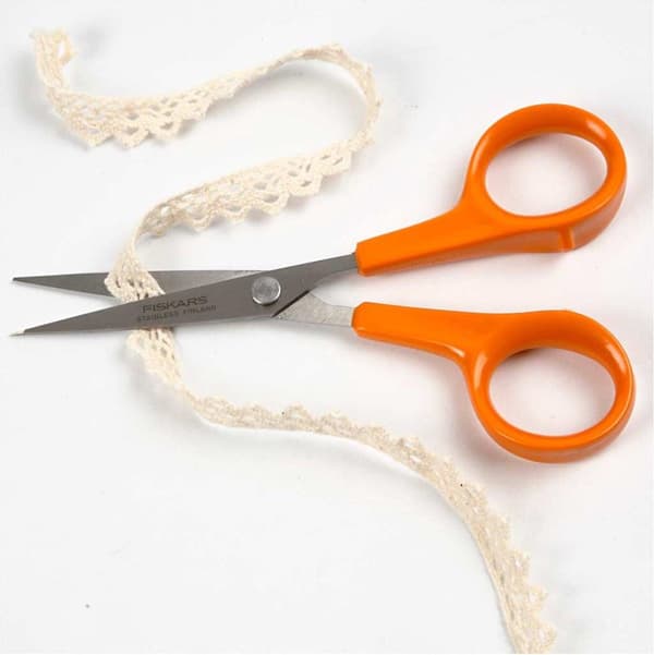 Fiskars Classic - Mikrospets - sax - papper, locktejp - 130 mm