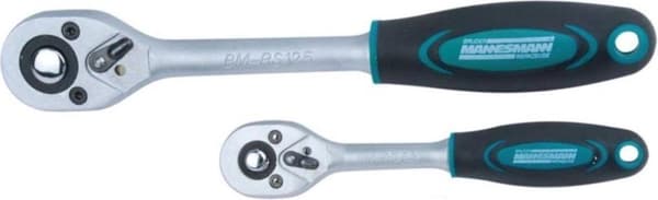 Brüder Mannesmann topnøglekasse 6,3 mm (1/4") og 12,5 mm (1/2") 94 stk. (M98410)