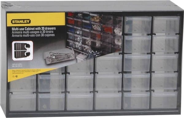 Stanley by Black & Decker sortimentsæske (L x B x H) 36,5 x 15,5 x 22,5 cm Antal rum: 30 1 stk. (1-93-980)