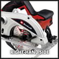 Miniatyrbillede 4 af 9: Einhell TC-CS 1250 rundsav 165 mm 1250 W (4331040)