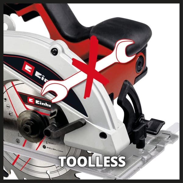 Einhell TC-CS 1250 rundsav 165 mm 1250 W (4331040)