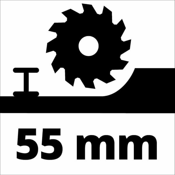 Einhell TC-CS 1250 rundsav 165 mm 1250 W (4331040)