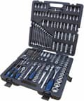 Miniatyrbild 3 av 6: KS TOOLS 1/4" + 3/8" + 1/2" CHROMEplus hylsnyckelsats, 216 st. (918.0216)