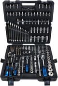 Miniatyrbild 4 av 6: KS TOOLS 1/4" + 3/8" + 1/2" CHROMEplus hylsnyckelsats, 216 st. (918.0216)