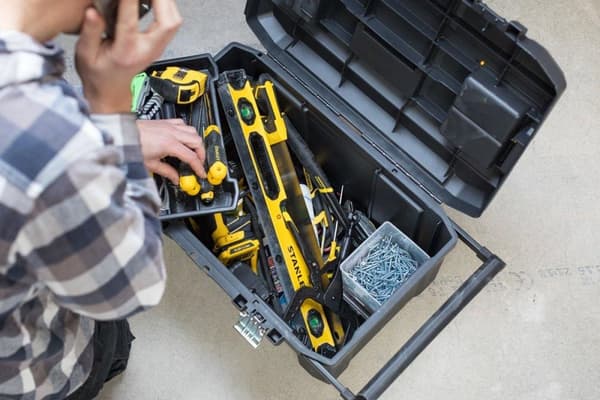 Stanley by Black & Decker STST1-80150 Værktøjskasse Sort