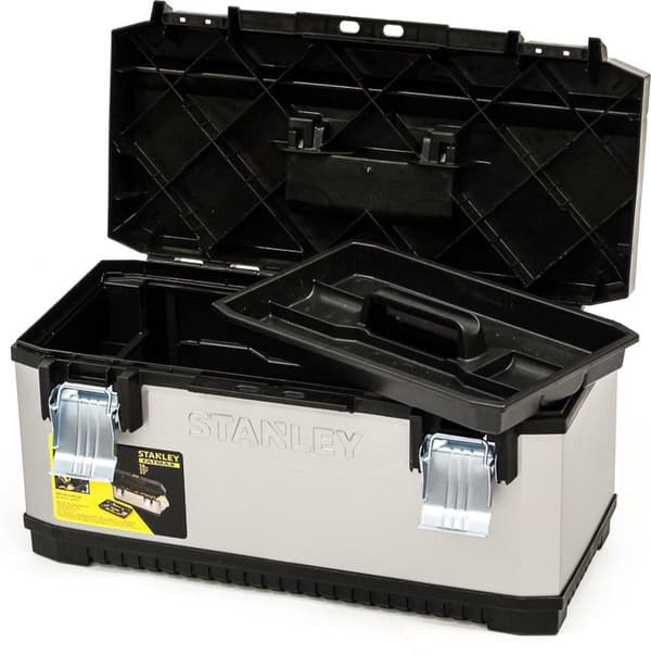 Stanley by Black & Decker Verktygslåda 1-95-616 Svart/Silver (1-95-616)