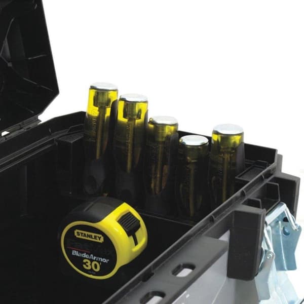 Stanley by Black & Decker Verktygslåda 1-95-616 Svart/Silver (1-95-616)