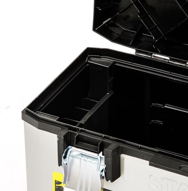 Stanley by Black & Decker 1-95-617 Værktøjskasse Sort, Sølv