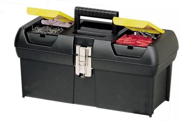 Stanley by Black & Decker Værktøjskasse 1-92-065 Sort/Gul (1-92-065)