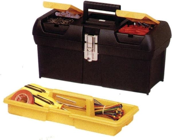 Stanley by Black & Decker Værktøjskasse 1-92-065 Sort/Gul (1-92-065)