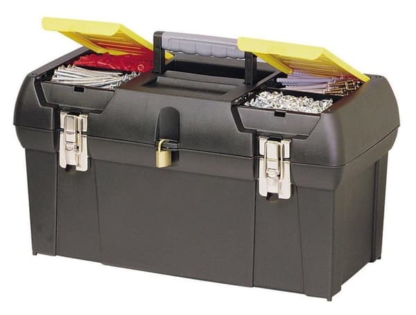 Stanley by Black & Decker Værktøjskasse 1-92-065 Sort/Gul (1-92-065)