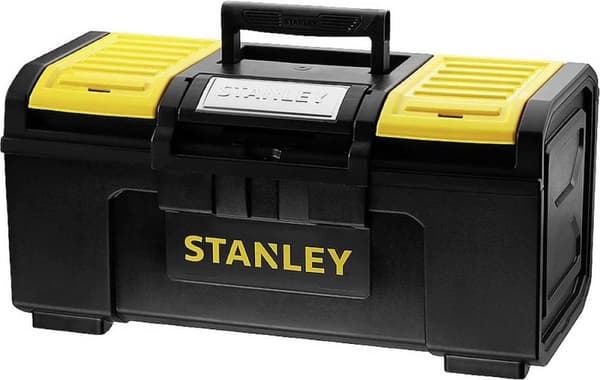 Stanley by Black & Decker Værktøjskasse 1-92-065 Sort/Gul (1-92-065)
