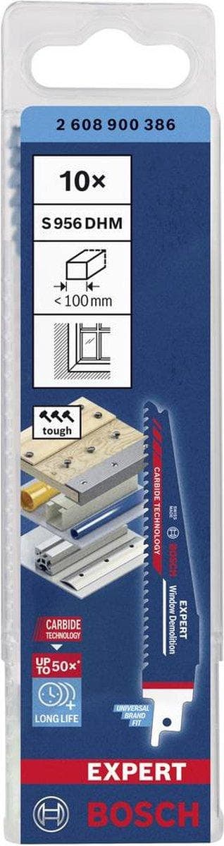 Bosch Expert Window Demolition S 956 DHM - savklinge - til plast, aluminium, stålarmeret træ - 10 stk. - længde: 150 mm - bredde: 25 mm