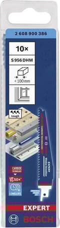 Miniatyrbillede 4 af 7: Bosch Expert Window Demolition S 956 DHM - savklinge - til plast, aluminium, stålarmeret træ - 10 stk. - længde: 150 mm - bredde: 25 mm