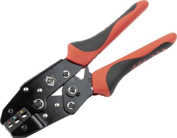 CK T3682A puristustyökalulla eristetty johtoliittimet 0,5–6 mm² (T3682A)