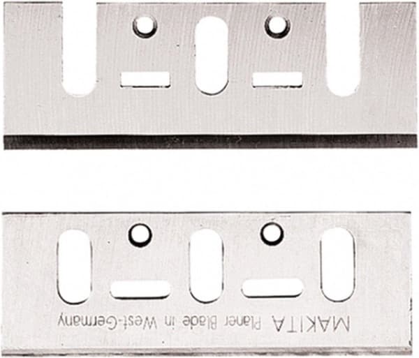 Makita - teräsarja - 2 kpl - pituus: 82 mm - leveys: 29 mm - malleihin Makita 1100, DKP180, DKP181, KP0800, KP0810