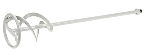 kwb Betong- och murbruksomrörare M14 för borrar, färgblandare med storlek 120 x 590 mm, blandarstav lämplig för behållare på 10 - 15 liter, minimum 70