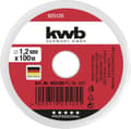 Miniatyrbild 4 av 7: kwb 925120 murarsnöre 1,2 mm röd 100 m (925120)