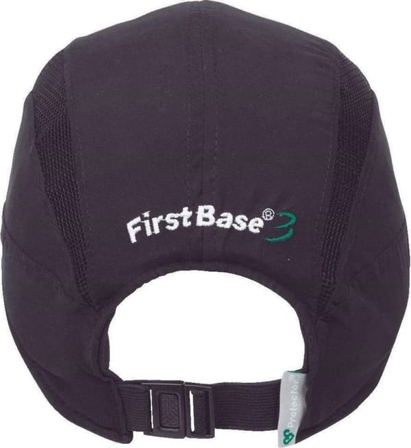 3M First Base HC24BLK/RP FB3 CLA Bump Cap Musta EN 812 (HC24BLK/RP FB3 CLA)