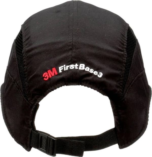 3M First Base HC24BLK/RP FB3 CLA Bump Cap Musta EN 812 (HC24BLK/RP FB3 CLA)