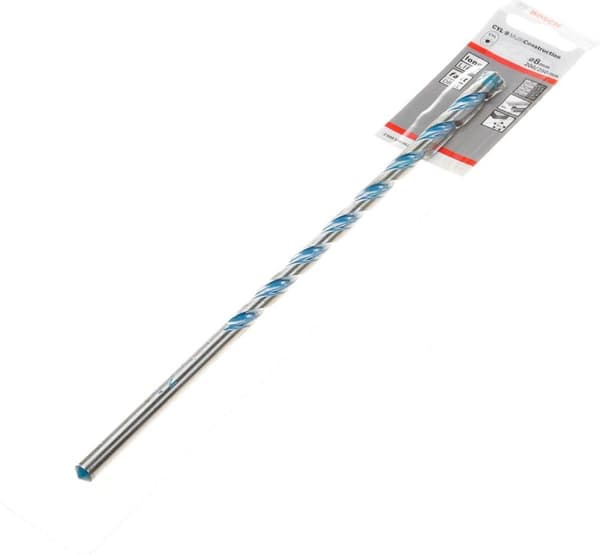 Bosch Expert CYL-9 MultiConstruction - boremaskine - til beton, plast, stål, blødt træ, bløde fliser - 8 mm - cylindrisk - længde: 250 mm