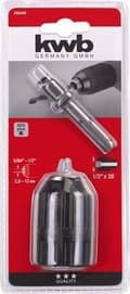Miniatyrbild 5 av 5: kwb snabbborrchuck 298490 1,5 - 13 mm (298490)