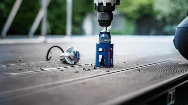 Bosch Expert Construction Material - hulsav - til mursten, spånplader, nåletræ, glasfiberforstærket plast, bløde fliser - 35 mm