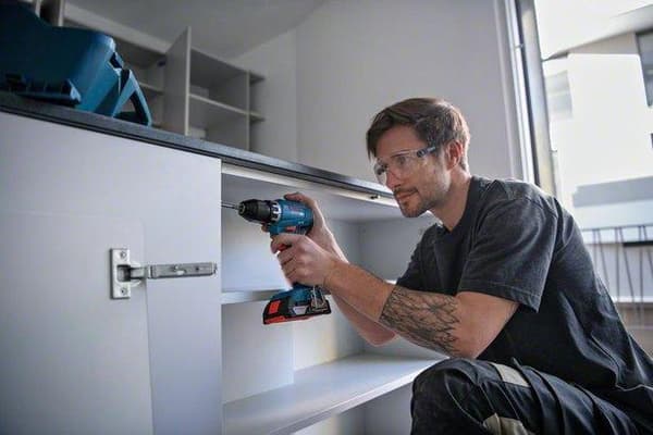 Bosch GSR 18V-45 Professional 500 RPM 900 g Sort, Blå