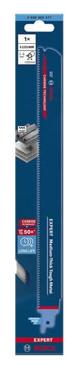 Miniatyrbillede 2 af 6: Bosch 2 608 900 377 stiksav, stiksav og frem- og tilbagegående savklinge Stiksavklinge Højkulstofstål (HCS) 1 stk.