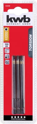 Miniatyrbild 3 av 4: kwb 123440 bit set, 3 delar (123440)