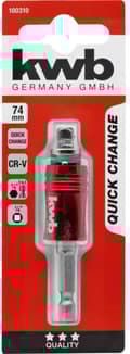 Miniatyrbillede 3 af 4: kwb 100310 2-i-1 bitholder 1/4 (100310)