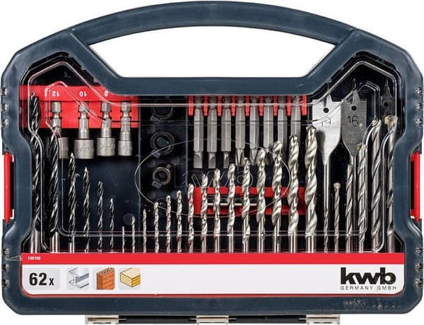 kwb 109106 bit sæt 62 dele (109106)
