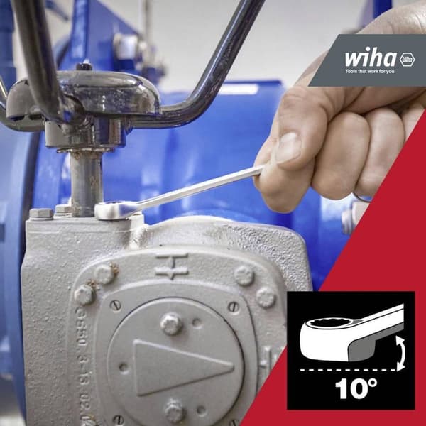 Wiha 45321 kombinationsnyckelsats 13 delar 6 - 22 mm (45321)