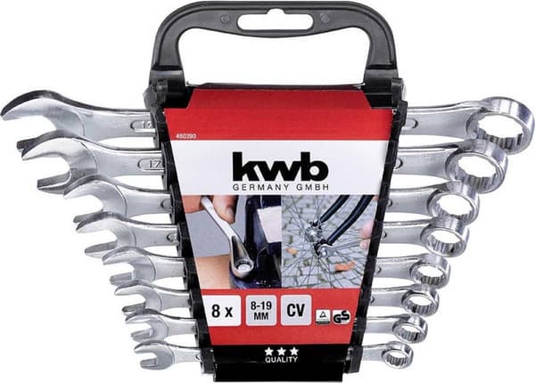 kwb 460390 ringnøglesæt, 8 dele (460390)