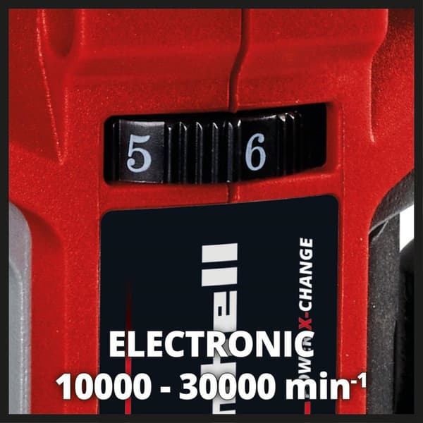 Einhell 4350412 TP-ET 18 Li BL - Solo Power X-Change kantfræser - Einhell Edge overfræser 4350412 TP-ET 18 Li BL - Solo Power X-Change <br><br>Trådløs