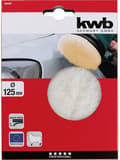 Miniatyrbillede 5 af 5: kwb QUICK-STICK polerhætte, selvklæbende, lammeskind 484600 (484600)