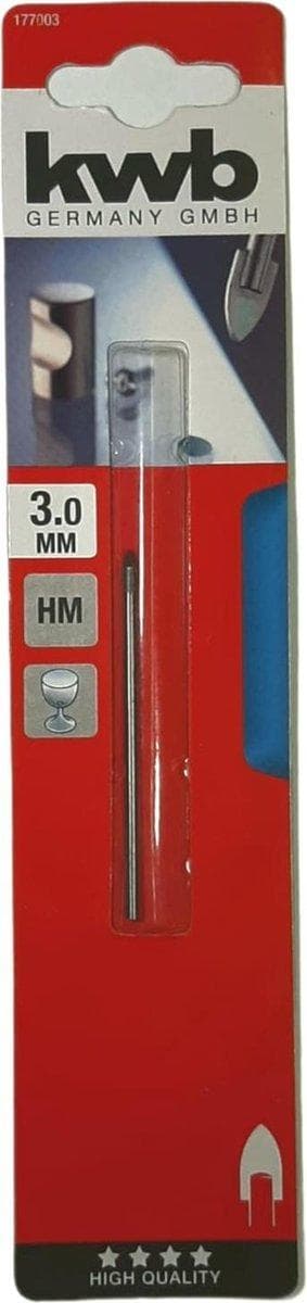 kwb 177003 glas- og flisebor 1 stk 3 mm 1 stk (177003)